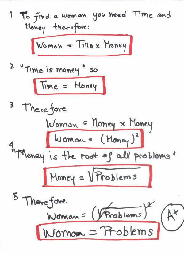 Mathematischer Beweis - Frauen sind Problem.jpg